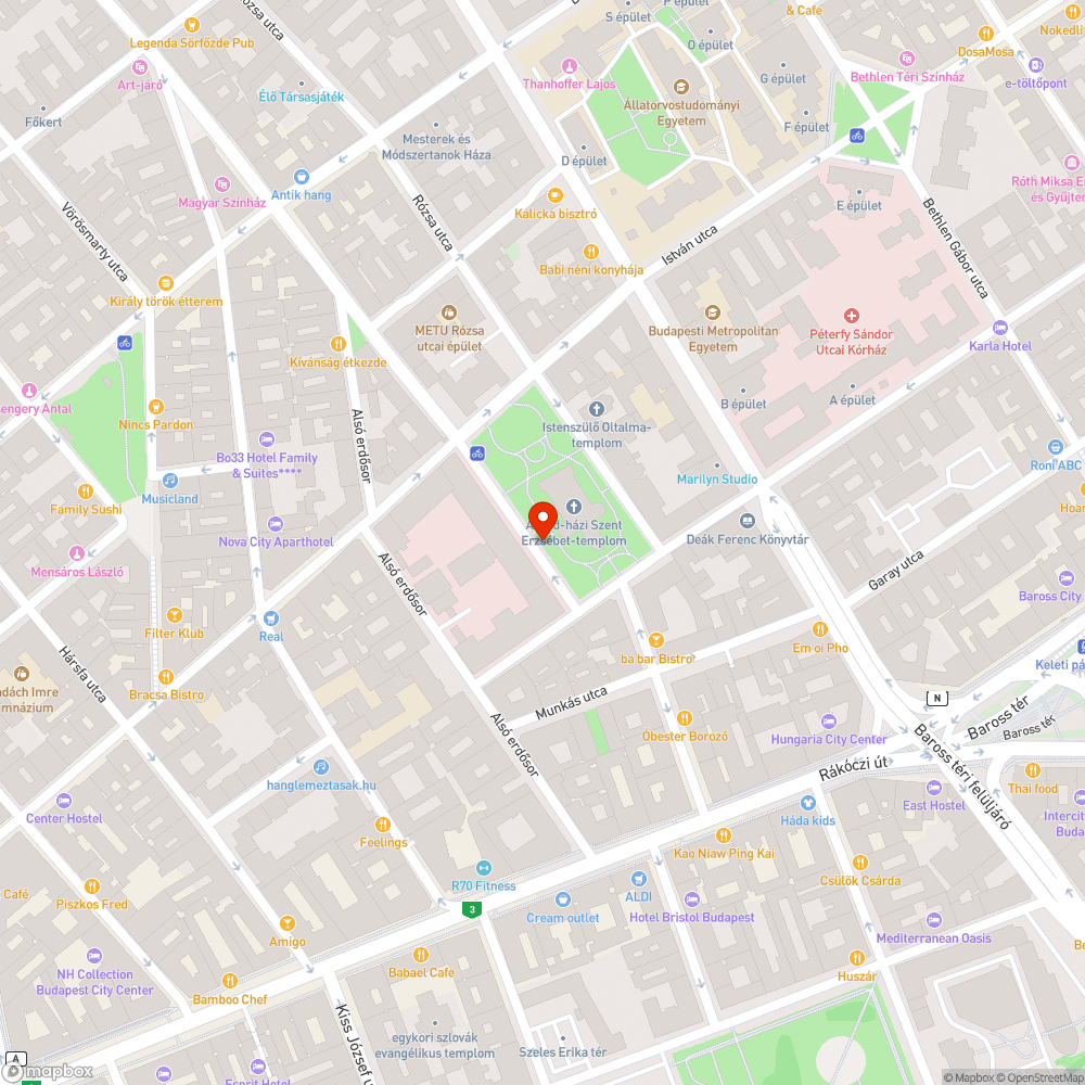 Közterületen hagyott személyautó bejelentés helye