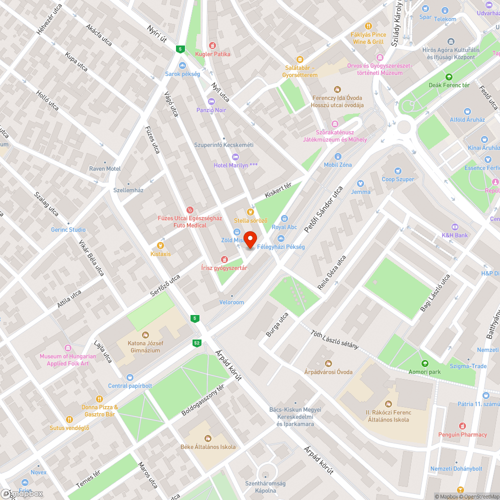 Szemét lepi el a környéket bejelentés helye