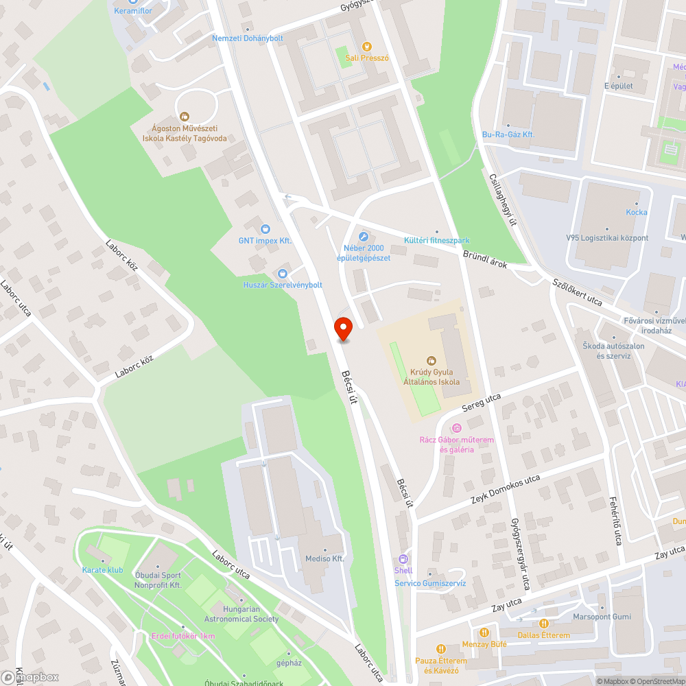 Aszfalt alól szivárgó víz bejelentés helye