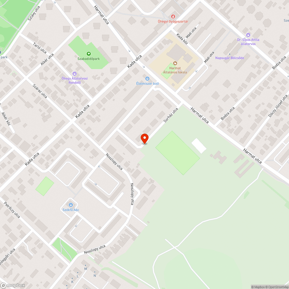 Közterület foglalás bejelentés helye