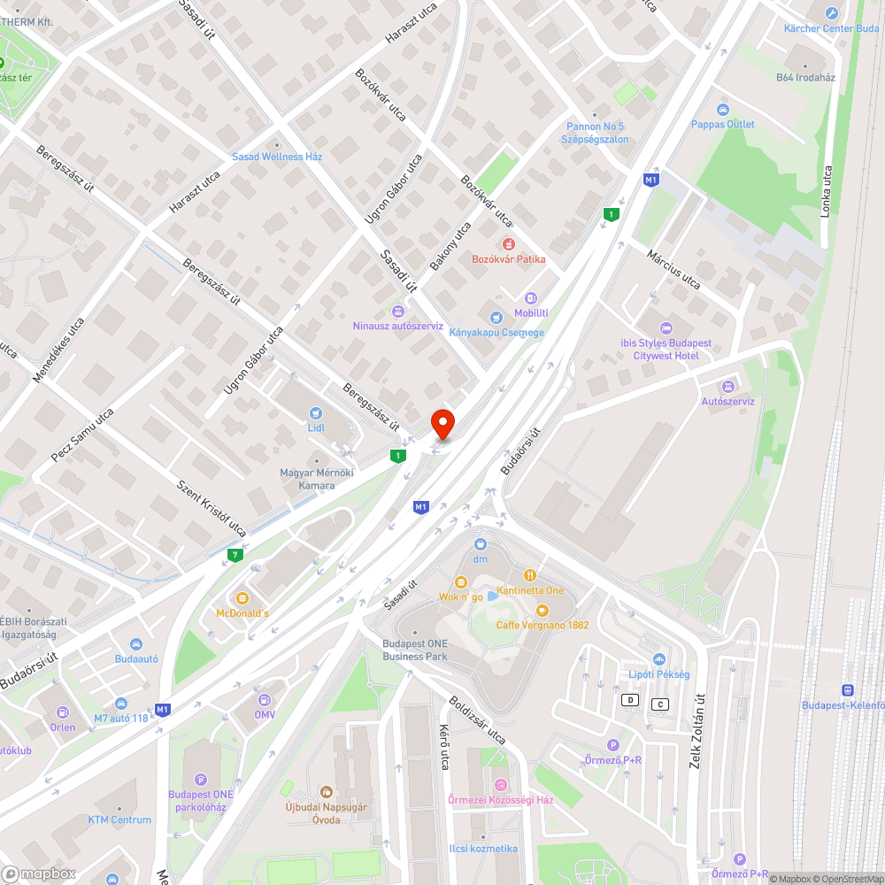 Aluljáró mellett szemét a bokorban bejelentés helye