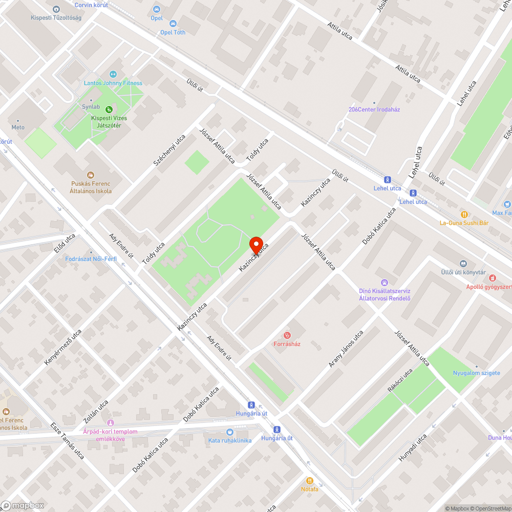 Elhagyott BMW bejelentés helye