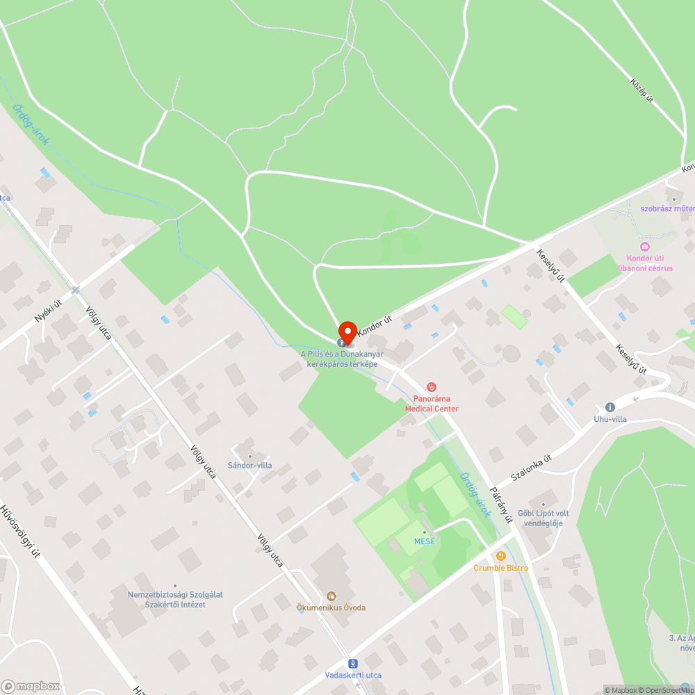 Kidőlni készülő fa bejelentés helye