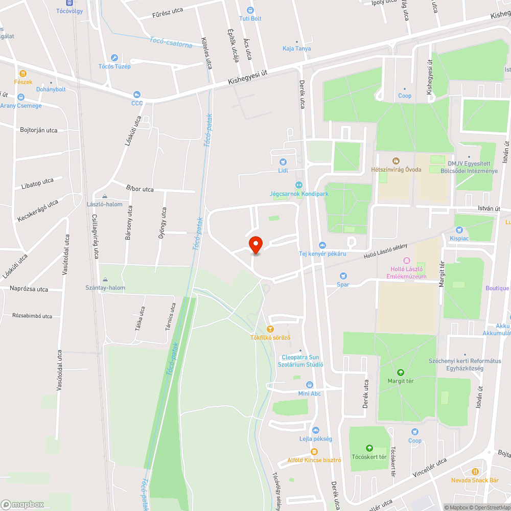 Derékba tört fa bejelentés helye