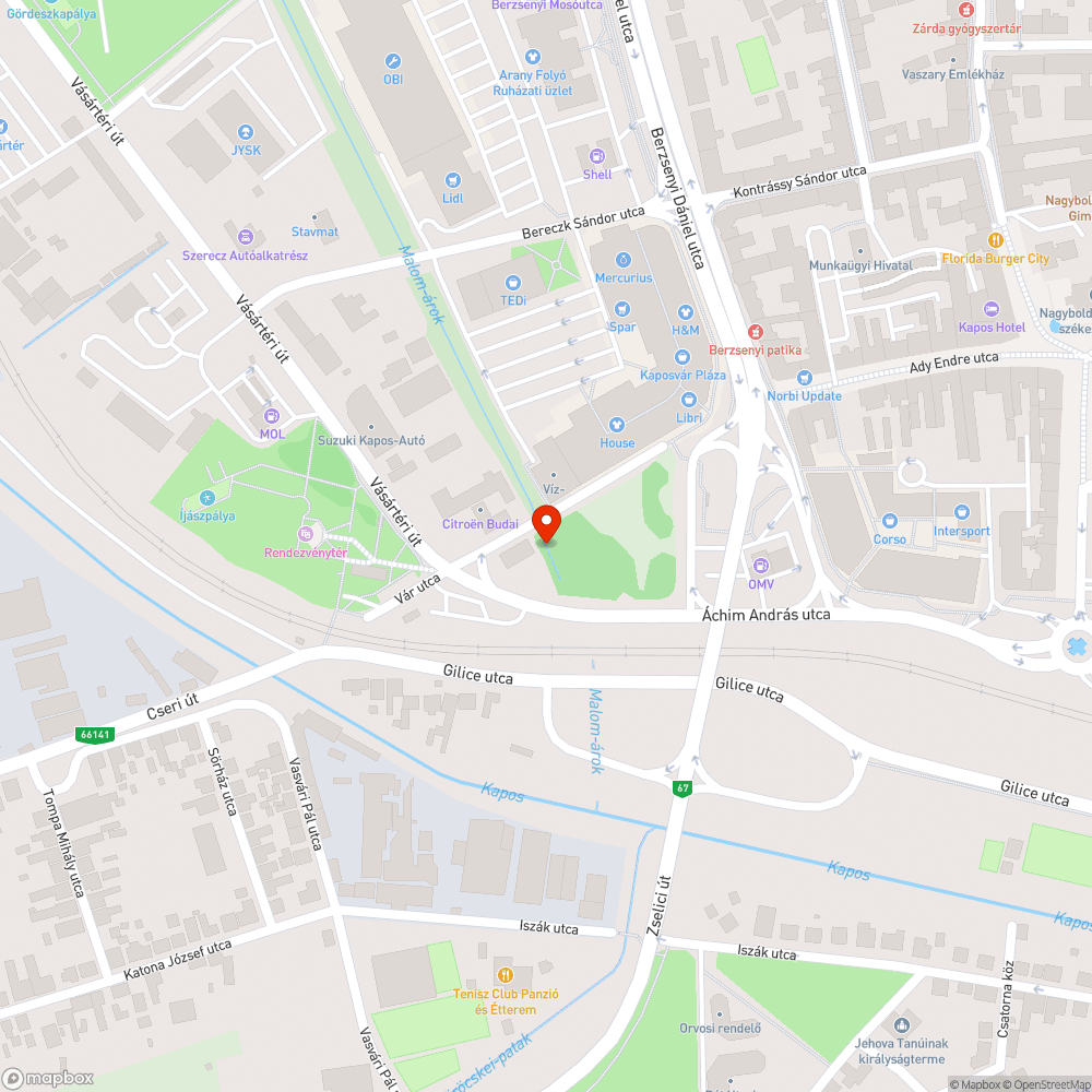 Nagy mennyiségű hulladék bejelentés helye