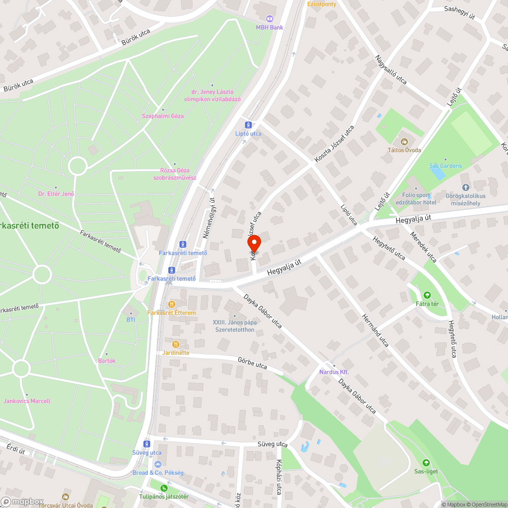 Rozsdás, Posta feliratú távközlési szekrények bejelentés helye