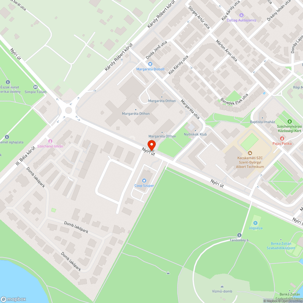 Hiányzó autóbusz öböl bejelentés helye