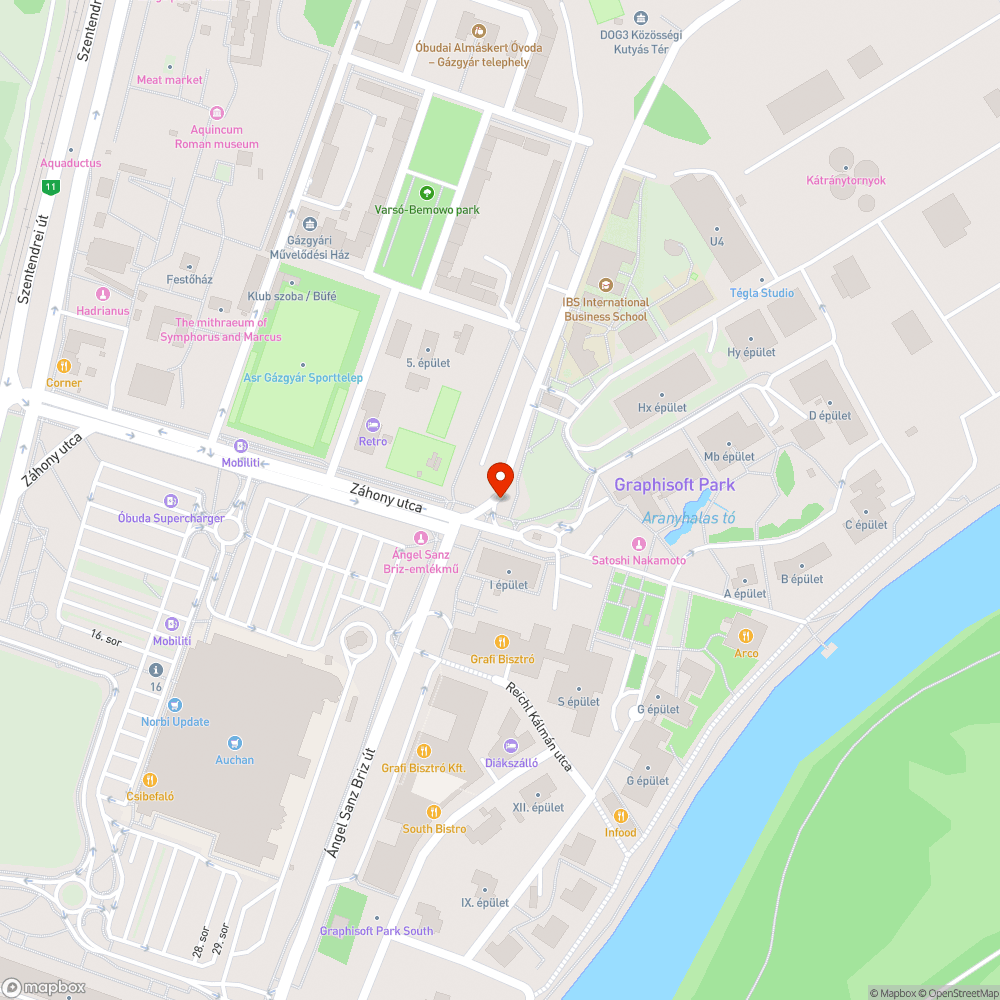 Megdőlt tábla bejelentés helye