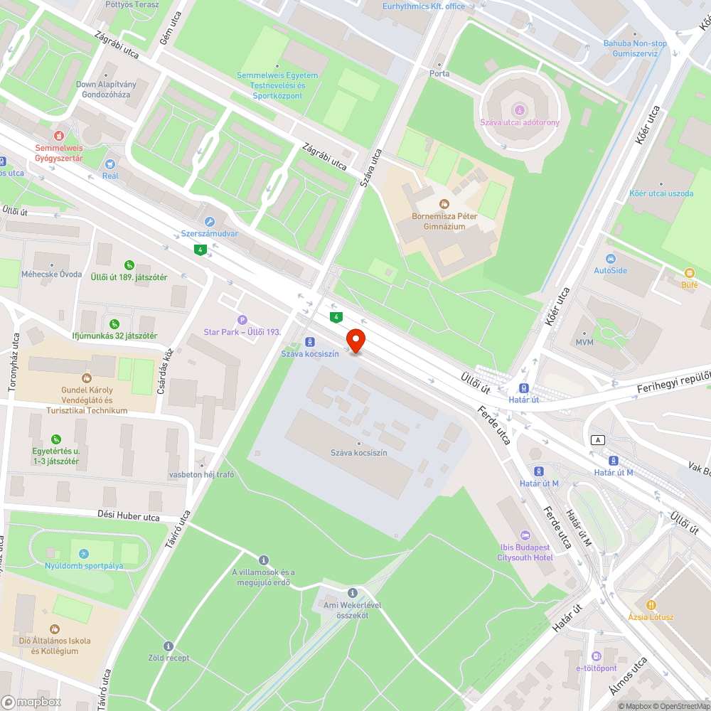 Utcai lámpák nem világítanak. bejelentés helye