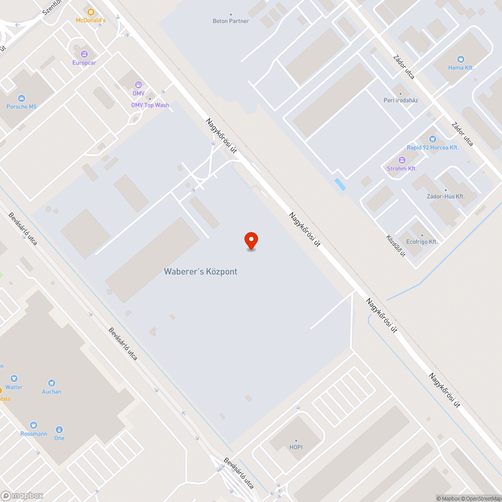 Szeméttelep II. bejelentés helye