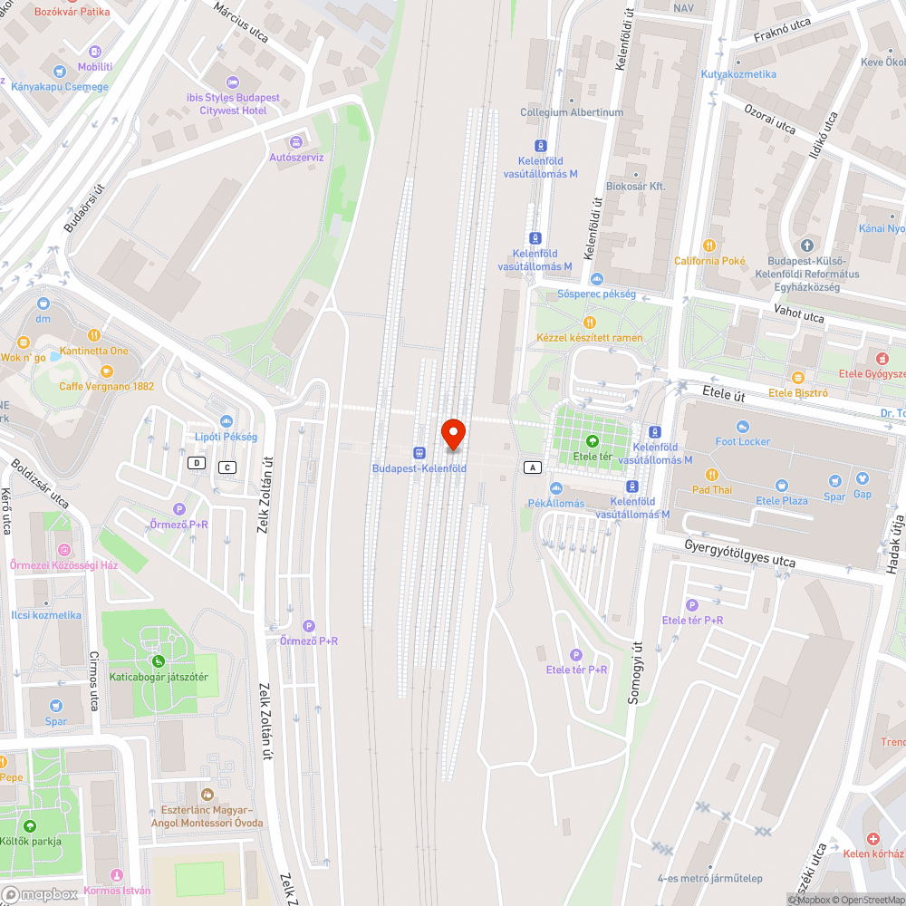 Hunyorgó világítású kijárat táblák az aluljáróban bejelentés helye