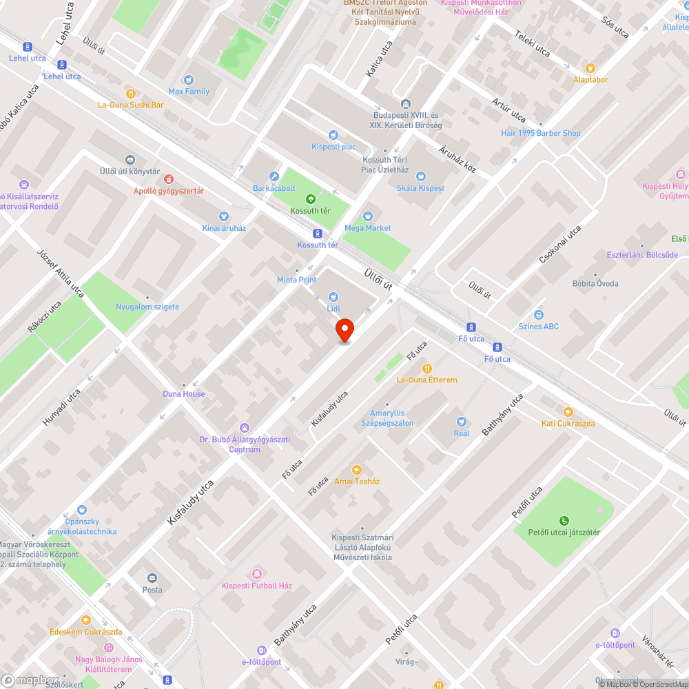 Elsüllyedt fedlap bejelentés helye