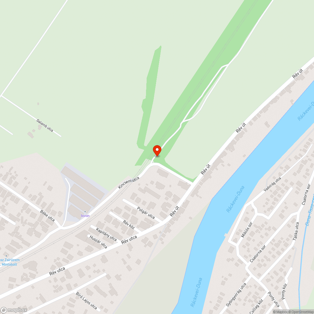 Elhagyott jármű bejelentés helye