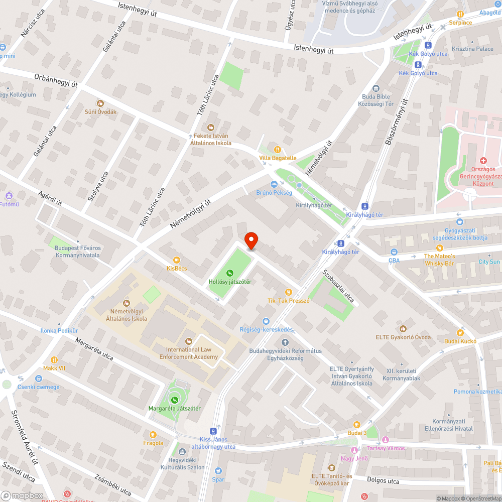 Letört kilincs bejelentés helye