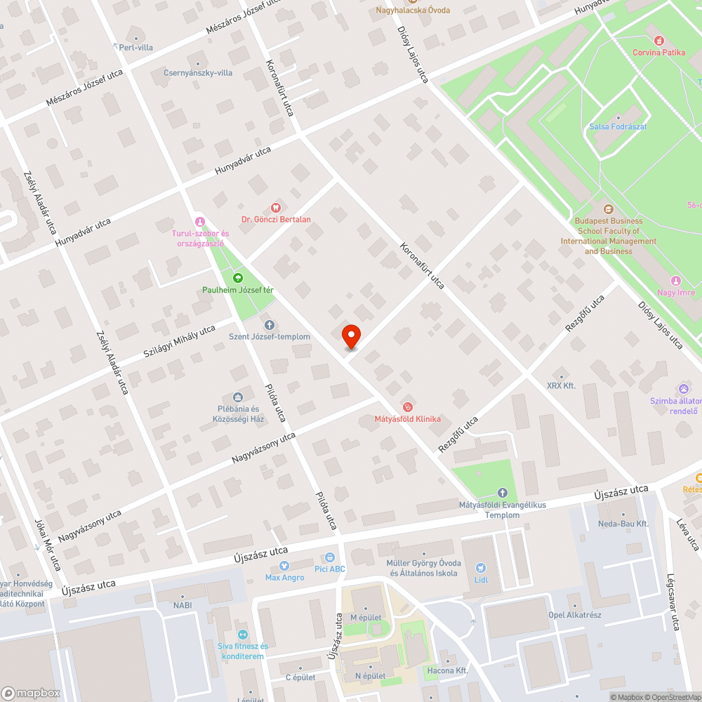 Hiányos járda bejelentés helye