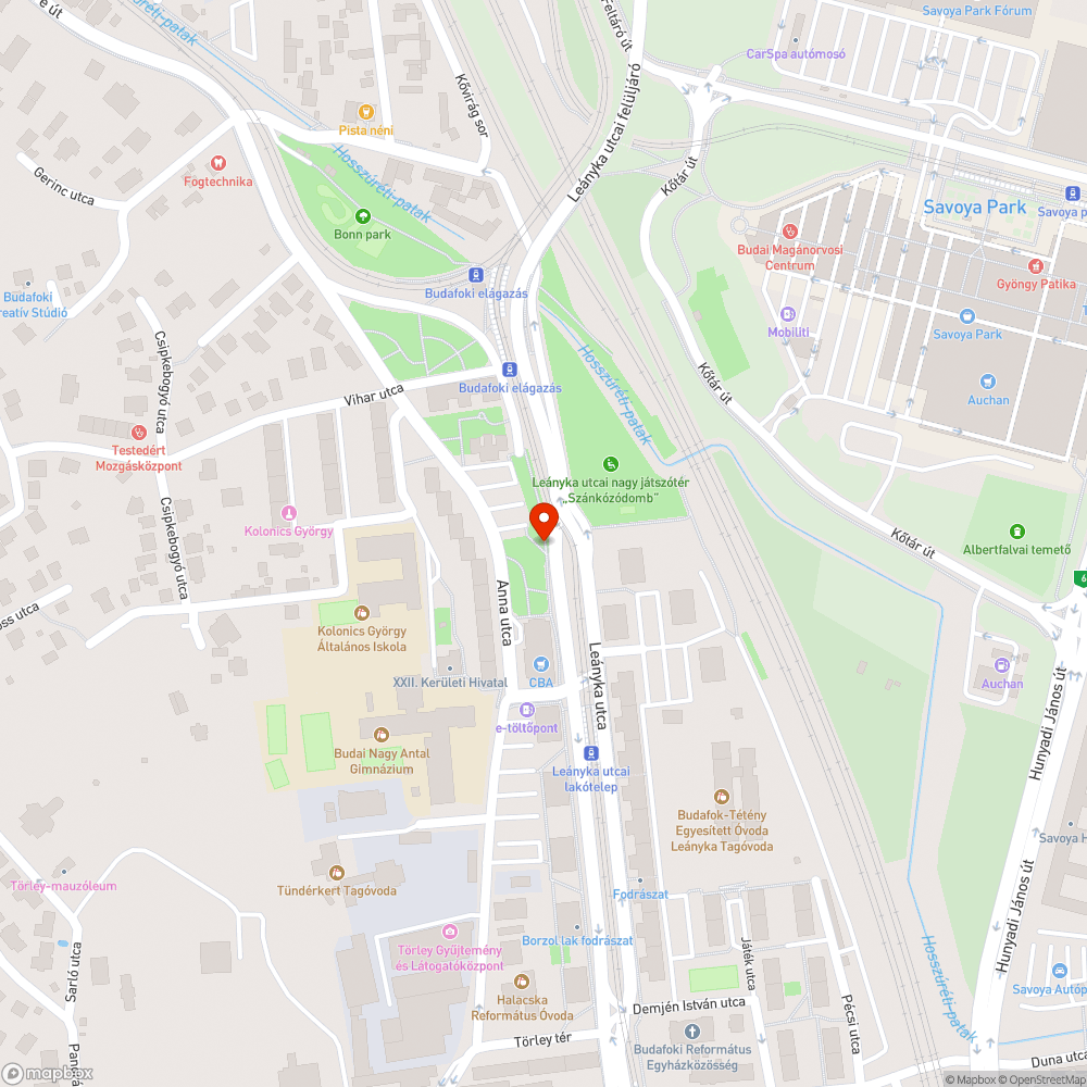 Járdára lóg a sövény bejelentés helye