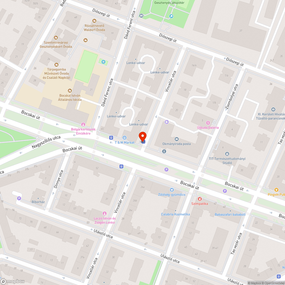 Töredezett fedlappár bejelentés helye