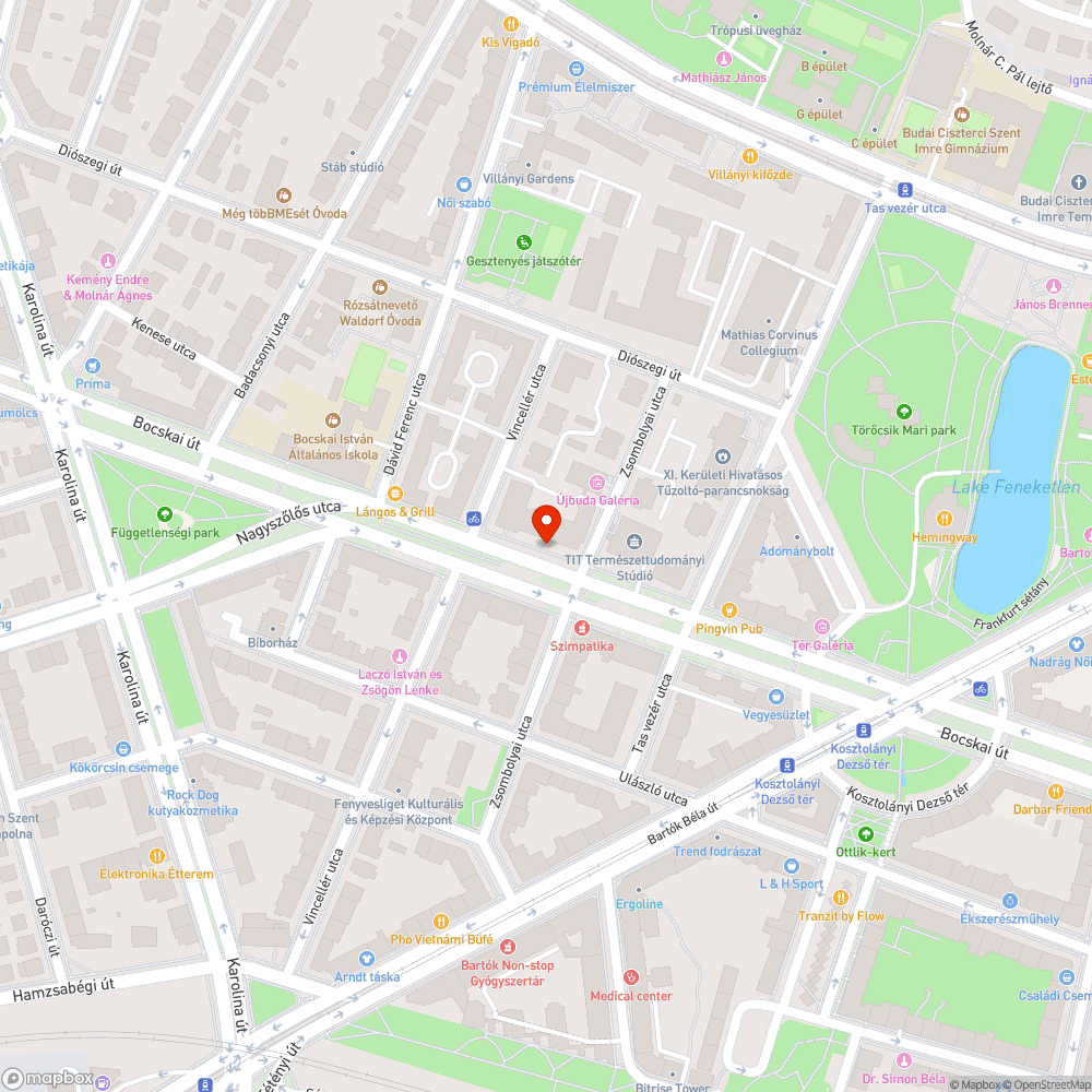 Lekopott tájékoztató bejelentés helye