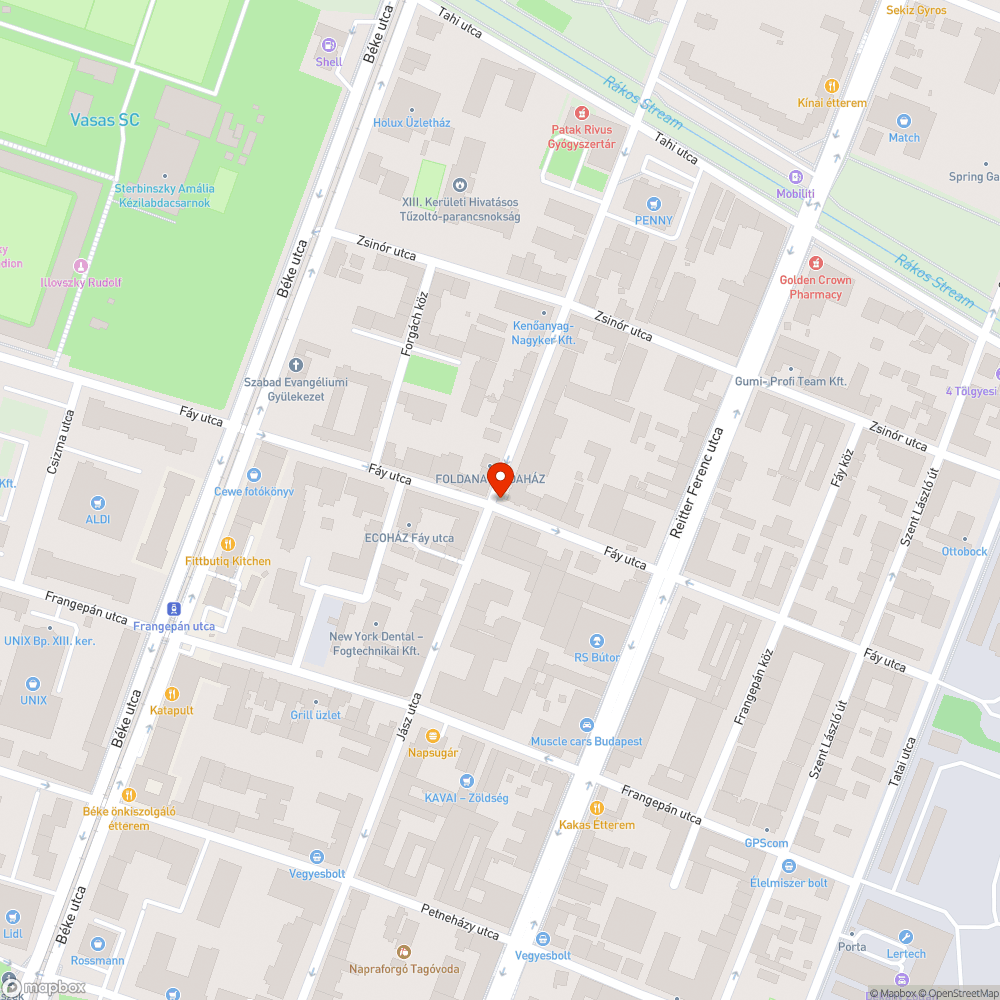 Kerékpáros piktogram felfestés az úttestre bejelentés helye