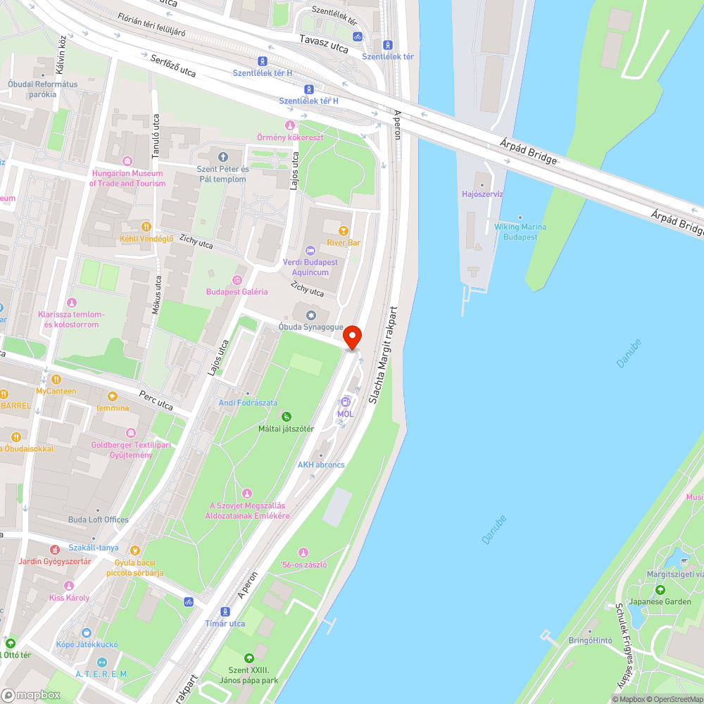 Megrongálódott útszakasz bejelentés helye