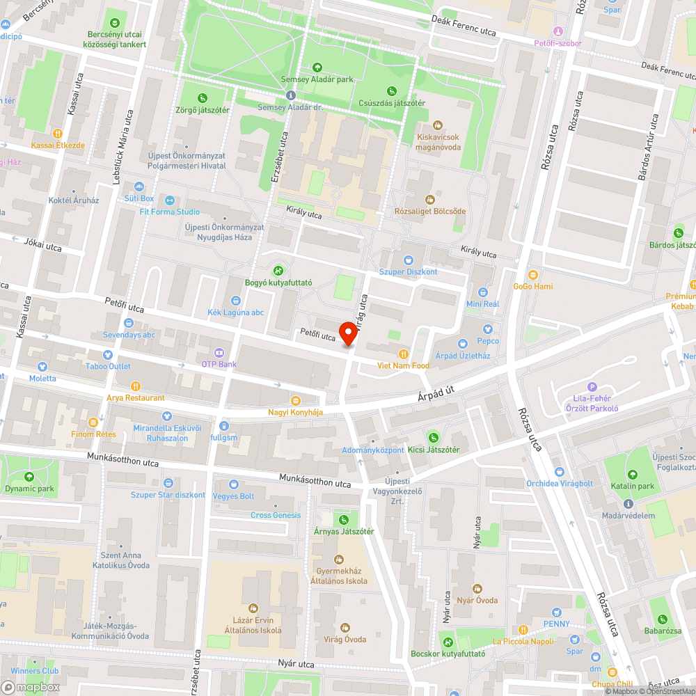 Nincs járda bejelentés helye