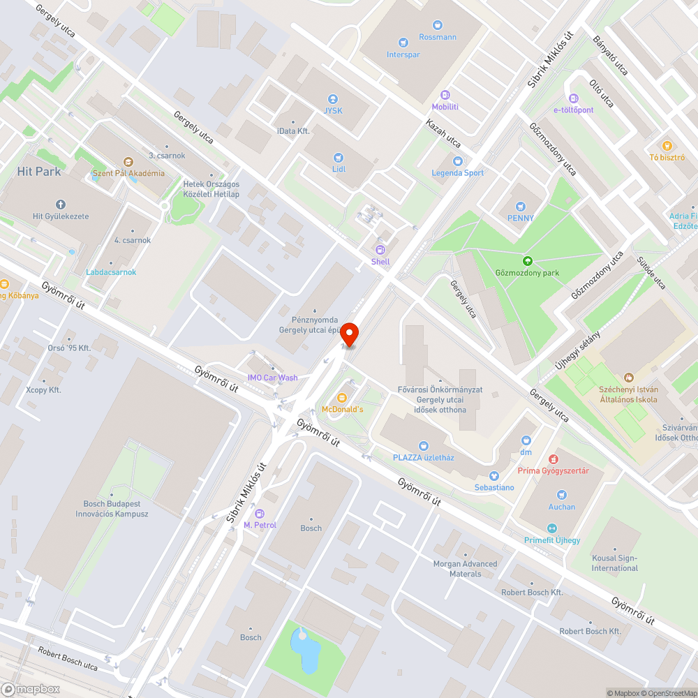 Beszakadt vízelvezető az autóúton bejelentés helye