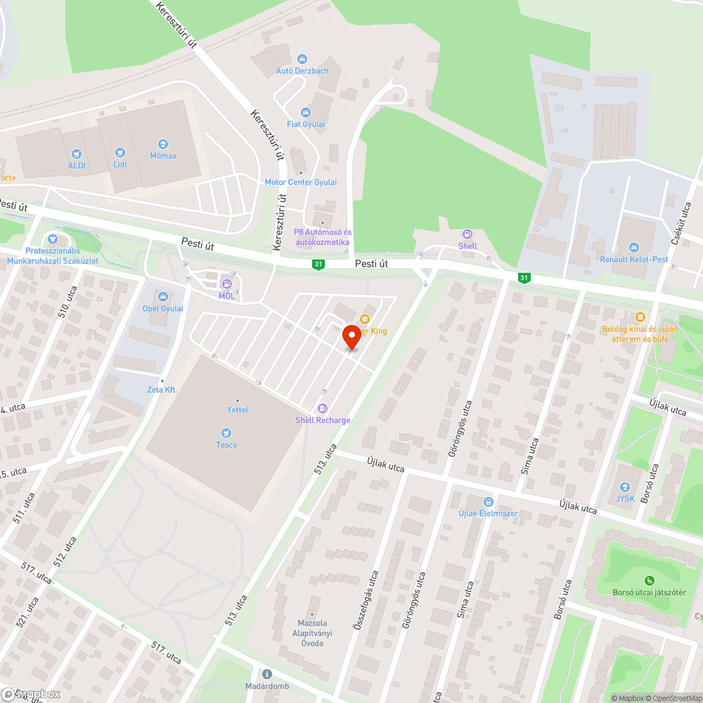 Lógó kábel bejelentés helye