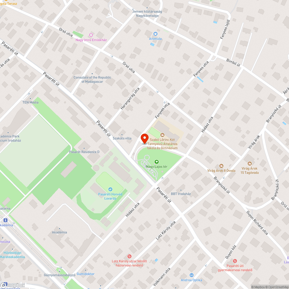 Játszótér megközelítése bejelentés helye