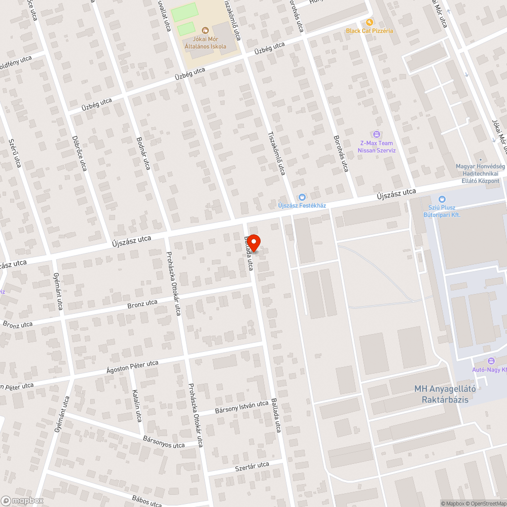 Járda hiba bejelentés helye