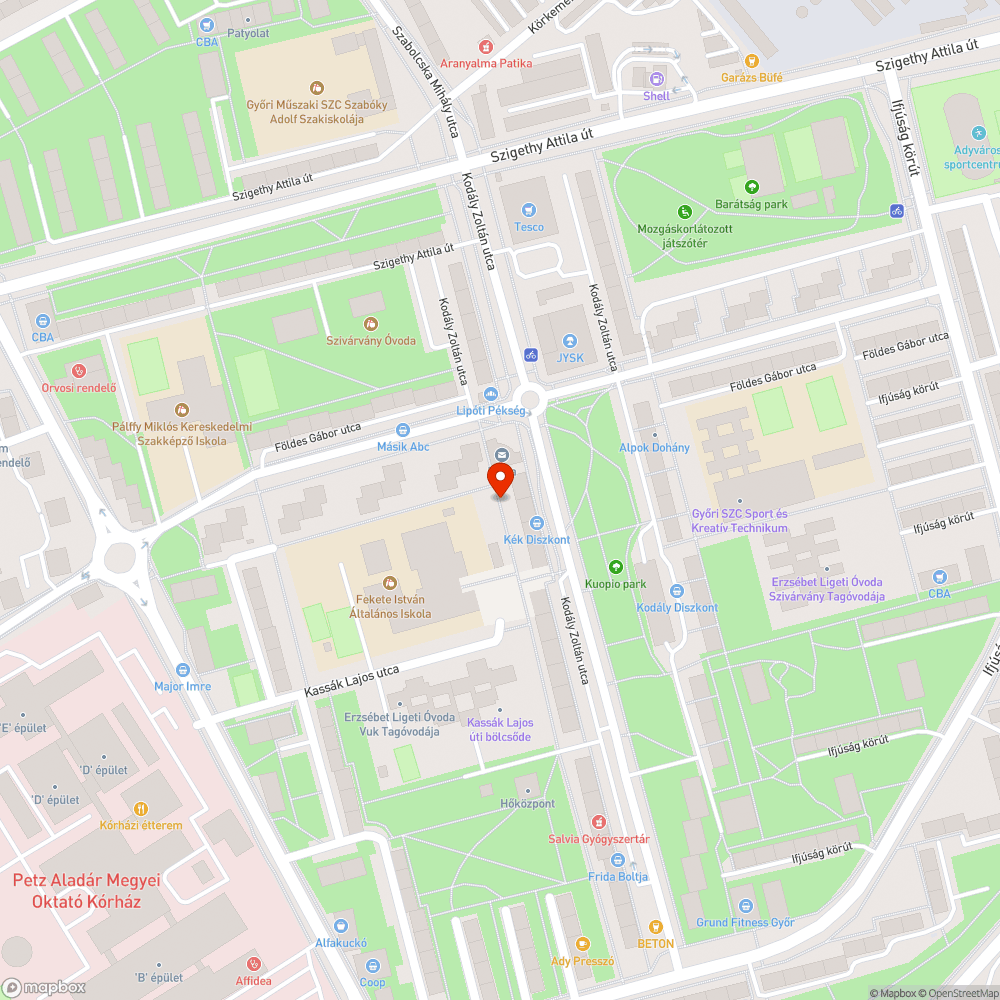 Kuka eltörött, a fűben fekszik bejelentés helye