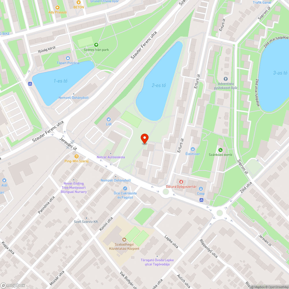 Erfurti út 13 előtt közvilágítás nem működik bejelentés helye