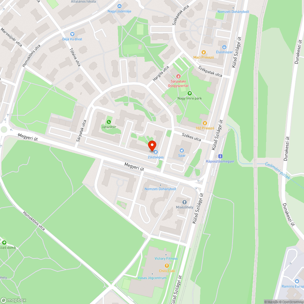 Itthagyott roncs bejelentés helye