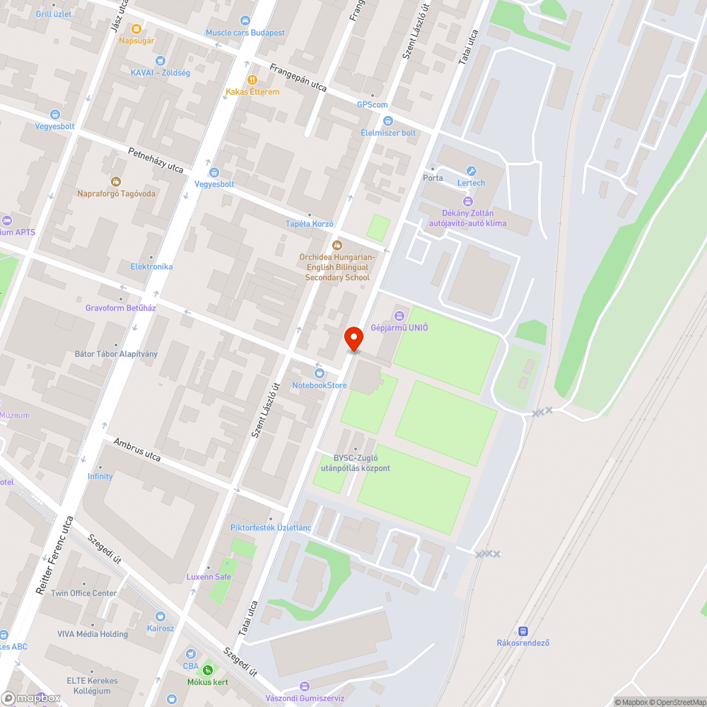 Balesetveszélyes padka a kerékpárúton bejelentés helye