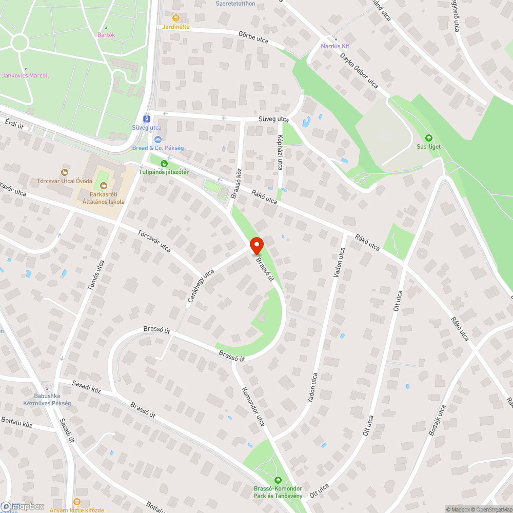 Járdán kerülés bejelentés helye