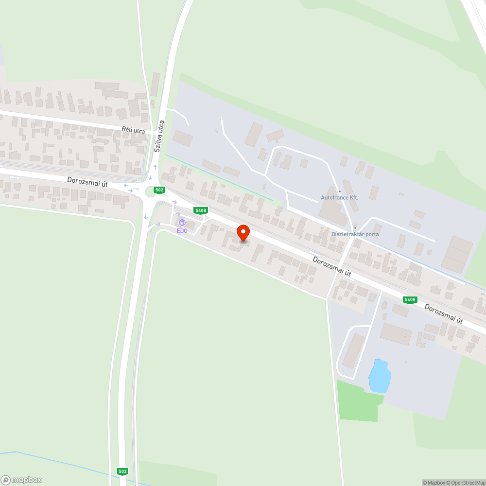 Rossz minőségű járda bejelentés helye