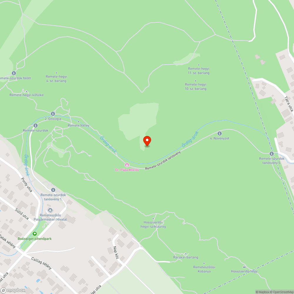 Kidőlt ismertető tábla bejelentés helye