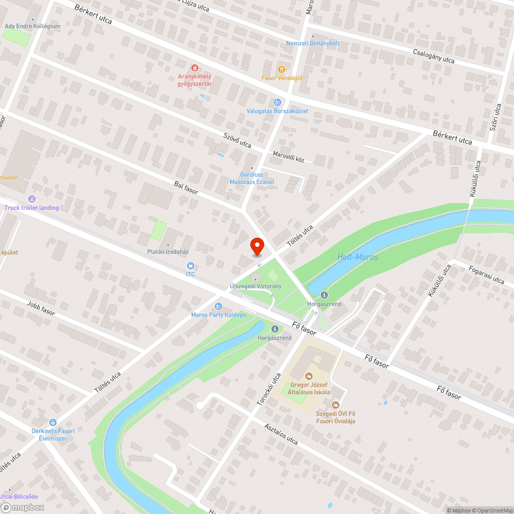 Járdaépítés bejelentés helye