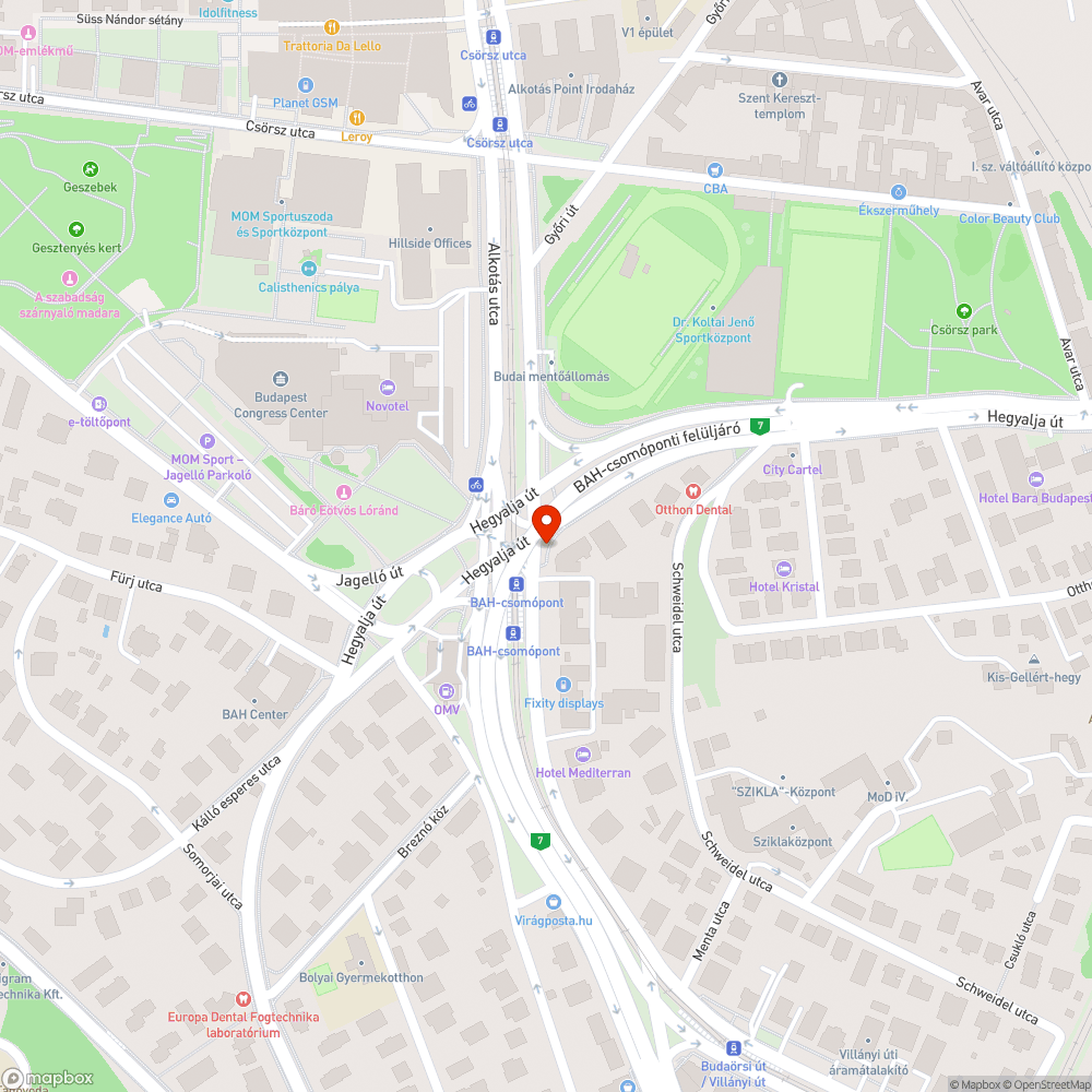 Életképek a BAH csomópont mellől bejelentés helye