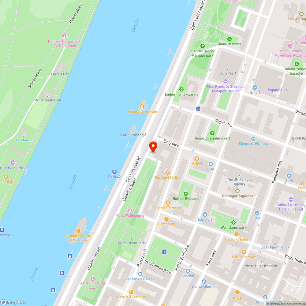 Újpesti rakpart bejelentés helye