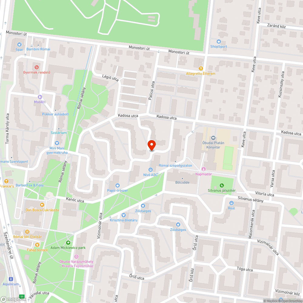 Kivágott fa bejelentés helye