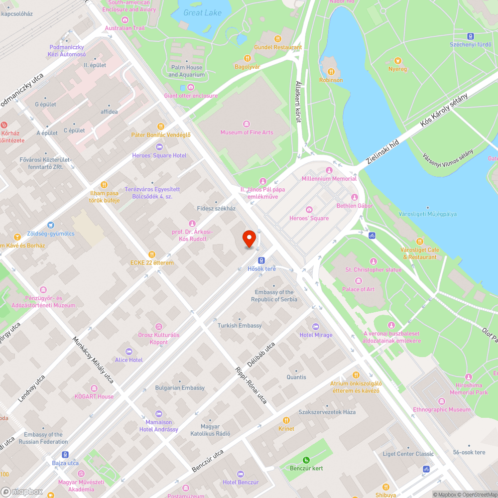 Rég elhagyott jármű bejelentés helye