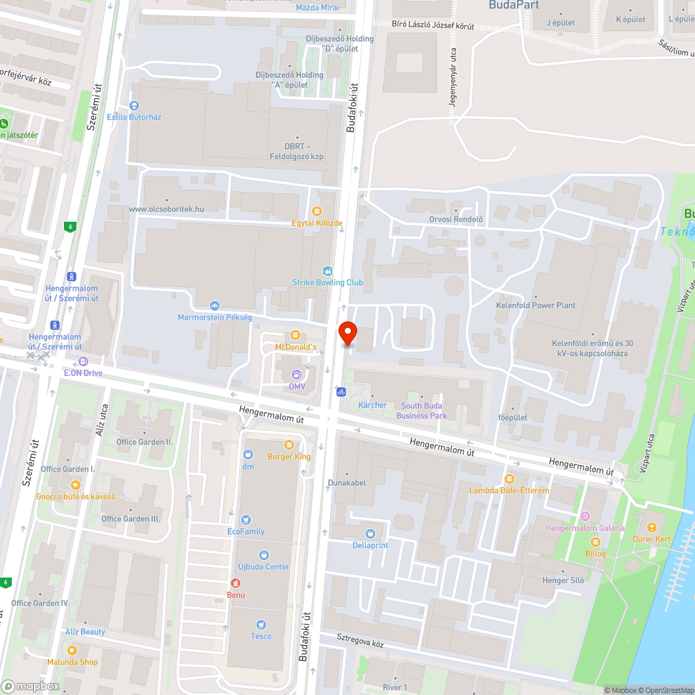 Magára hagyott kisbusz bejelentés helye