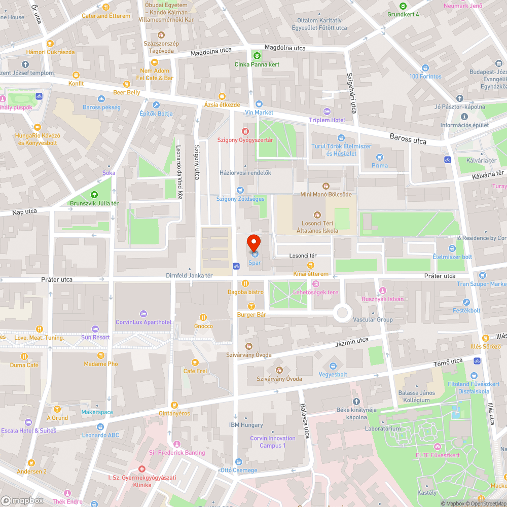 Járdán parkolás bejelentés helye