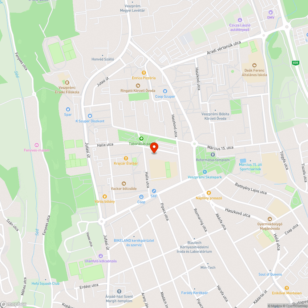 Elfelejtett szeméttároló. bejelentés helye