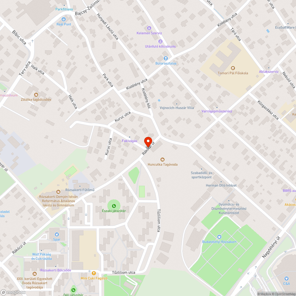 Járdán megközelíthetetlen ovi bejelentés helye