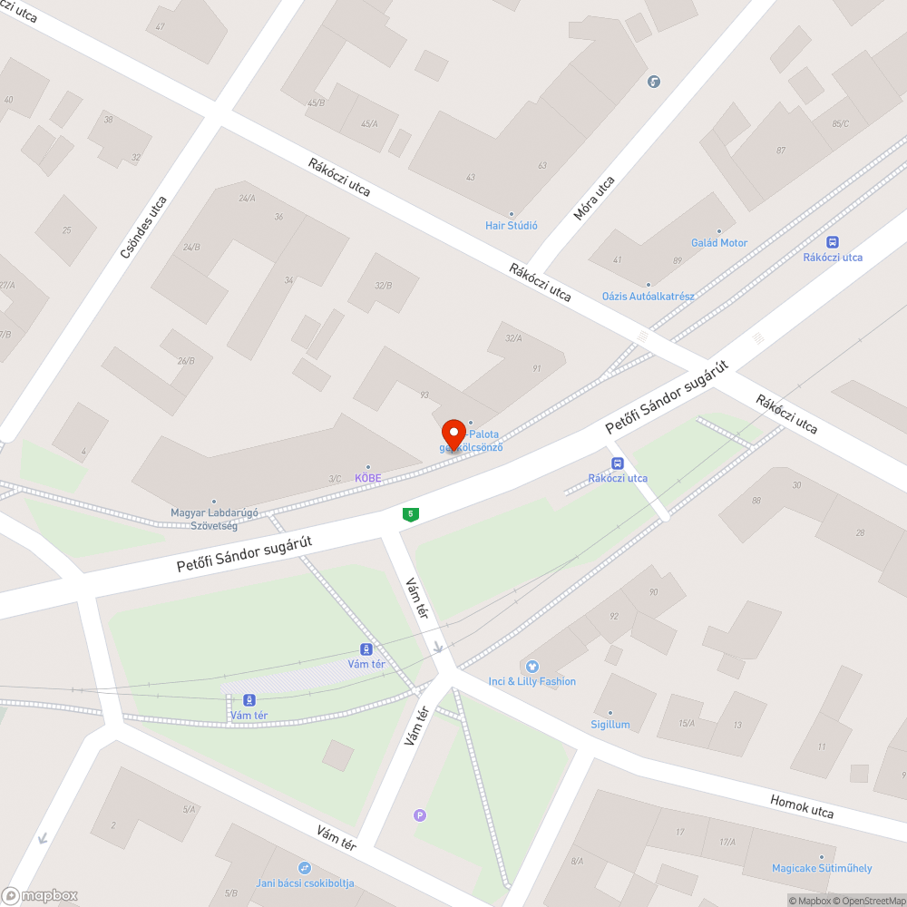 Nem világítanak a lámpák egy szakaszon bejelentés helye