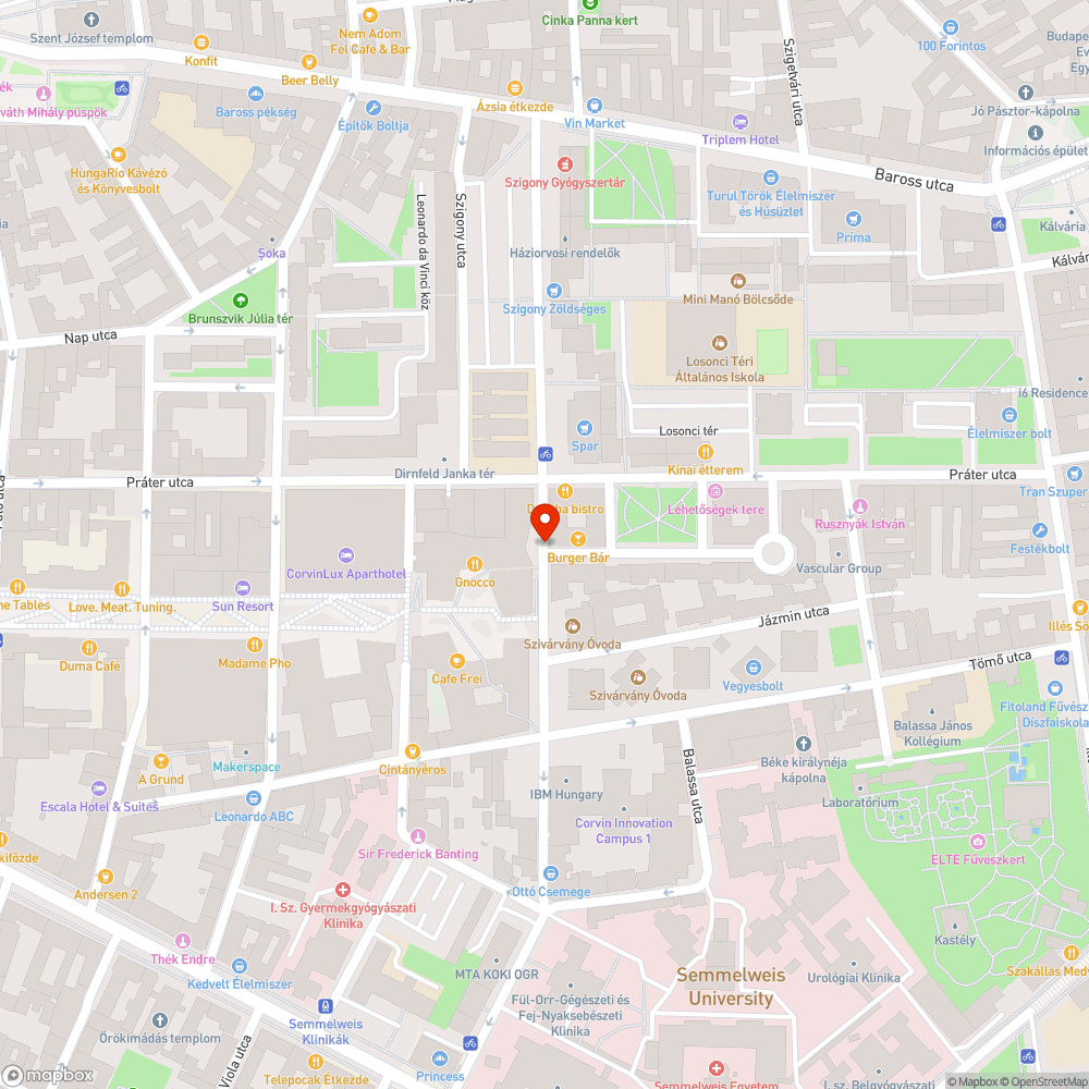 Kint hagyott zsákutca tábla bejelentés helye