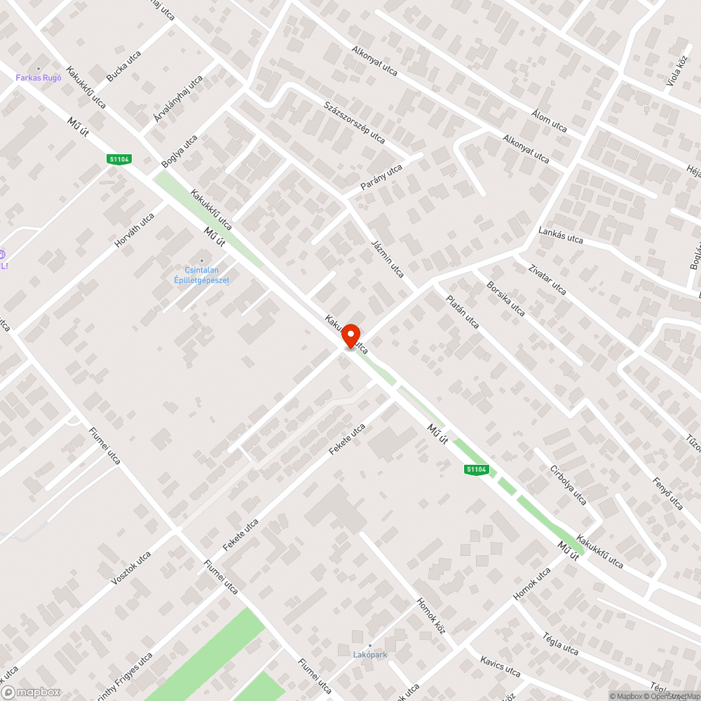 Hatalmas kátyú bejelentés helye