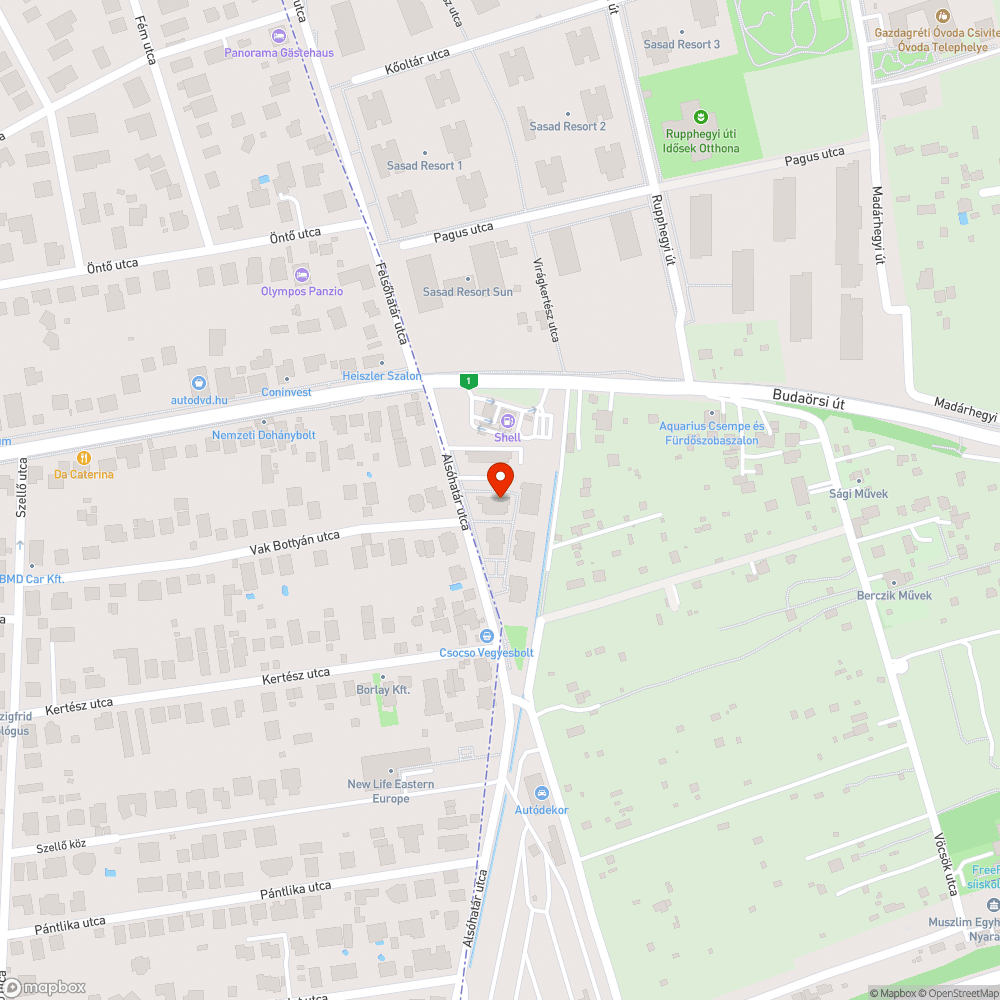 tavaly óta az utcán parkoló kisbusz bejelentés helye