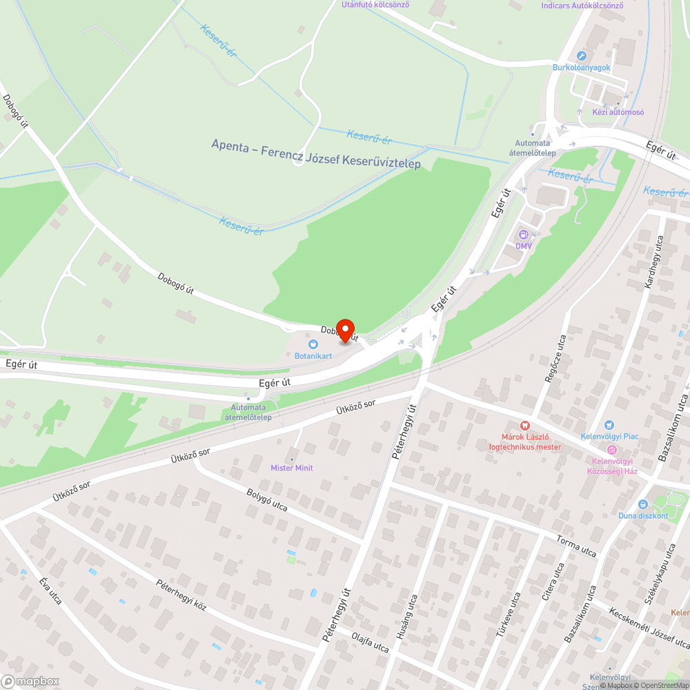 Balesetveszélyes kerékpárút hiba bejelentés helye